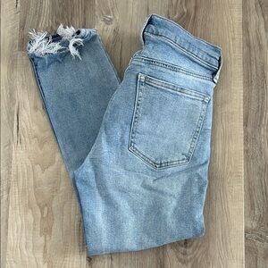 GAP Light Blue Cropped Women Jeans